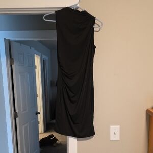 Elegant Black Sleeveless Dress